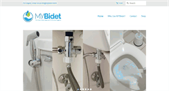 Desktop Screenshot of mybidet.com